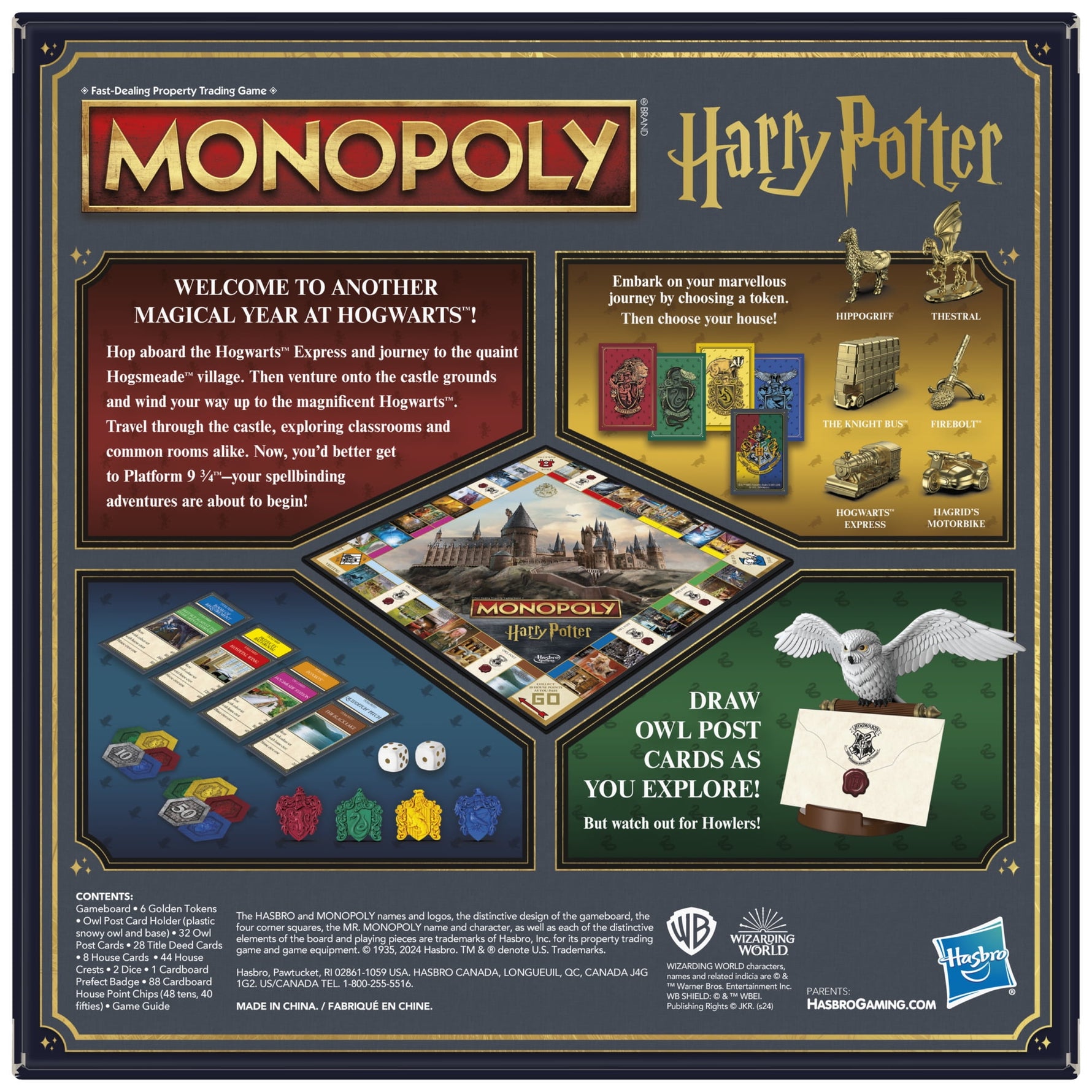 لعبة مونوبولي هاري بوتر العاب لوحية Monopoly