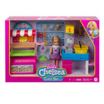 باربي تشيلسي للوجبات الخفيفة دمية مع اكسسوارات Barbie