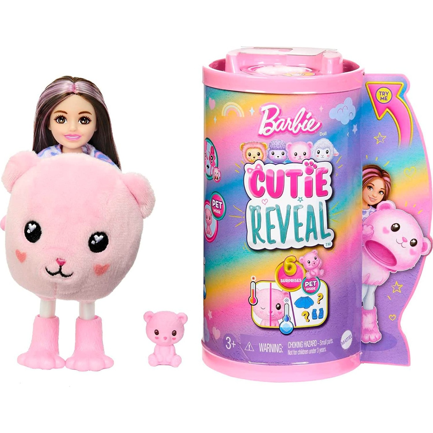 باربي دمية كيوت ريفيل بزي الدب دمى الشخصيات Barbie