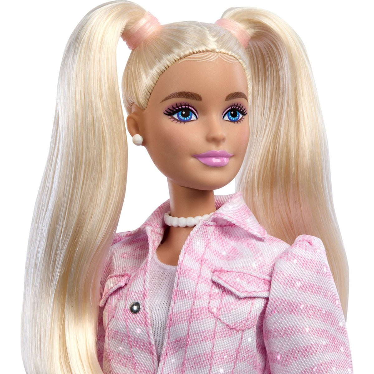 باربي دمية ديلوكس ستايل بسترة وتنورة وردية دمى الشخصيات Barbie