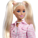 باربي دمية ديلوكس ستايل بسترة وتنورة وردية دمى الشخصيات Barbie