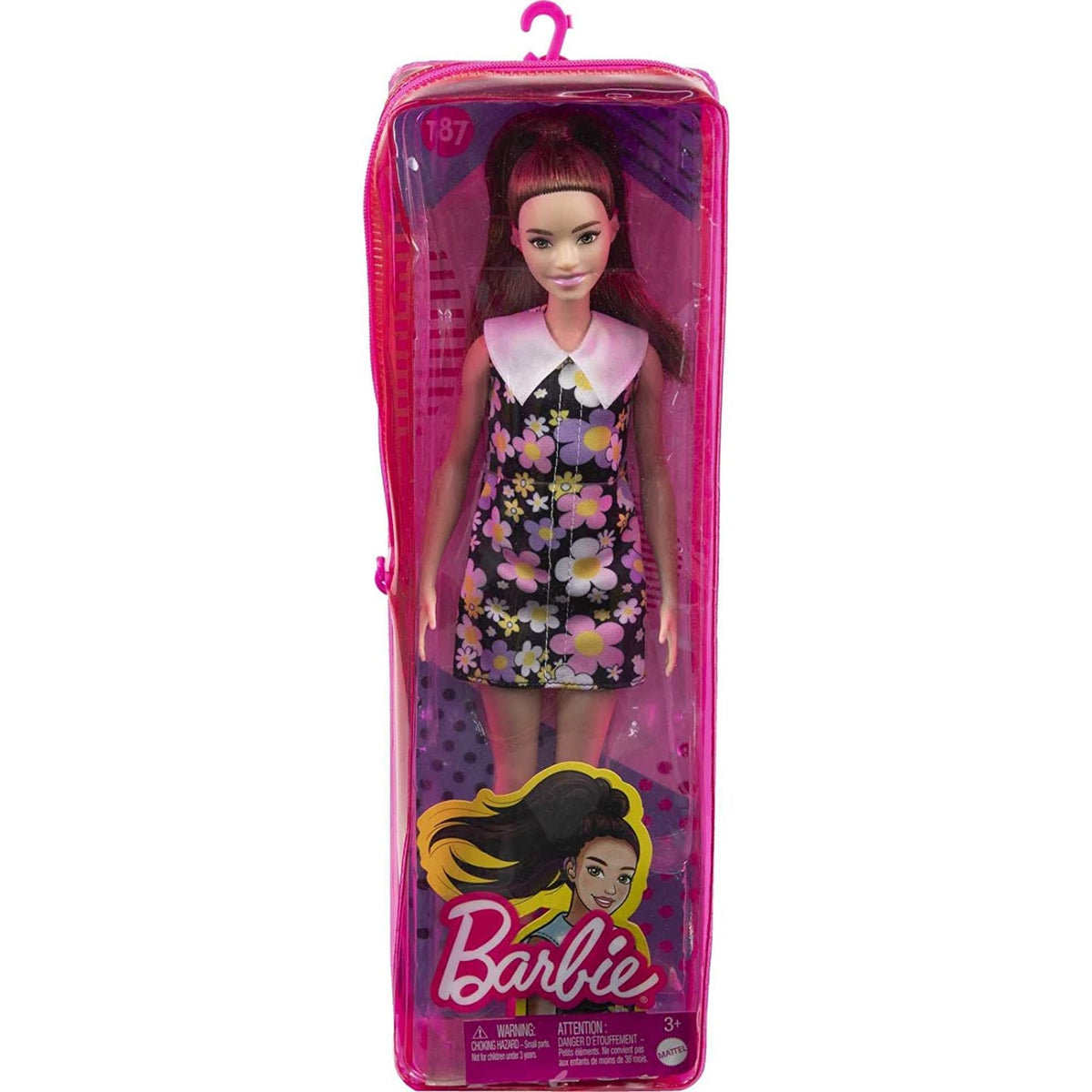 باربي دمية فاشنيستاس فستان ورود دمى الشخصيات Barbie
