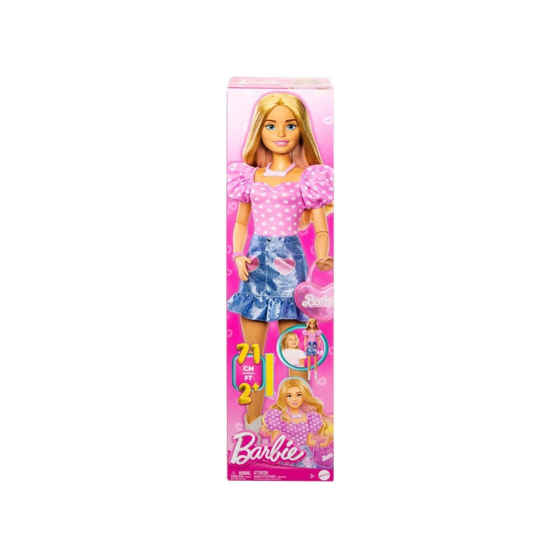 باربي دمية عصرية بلون اشقر 71 سم دمى الشخصيات Barbie