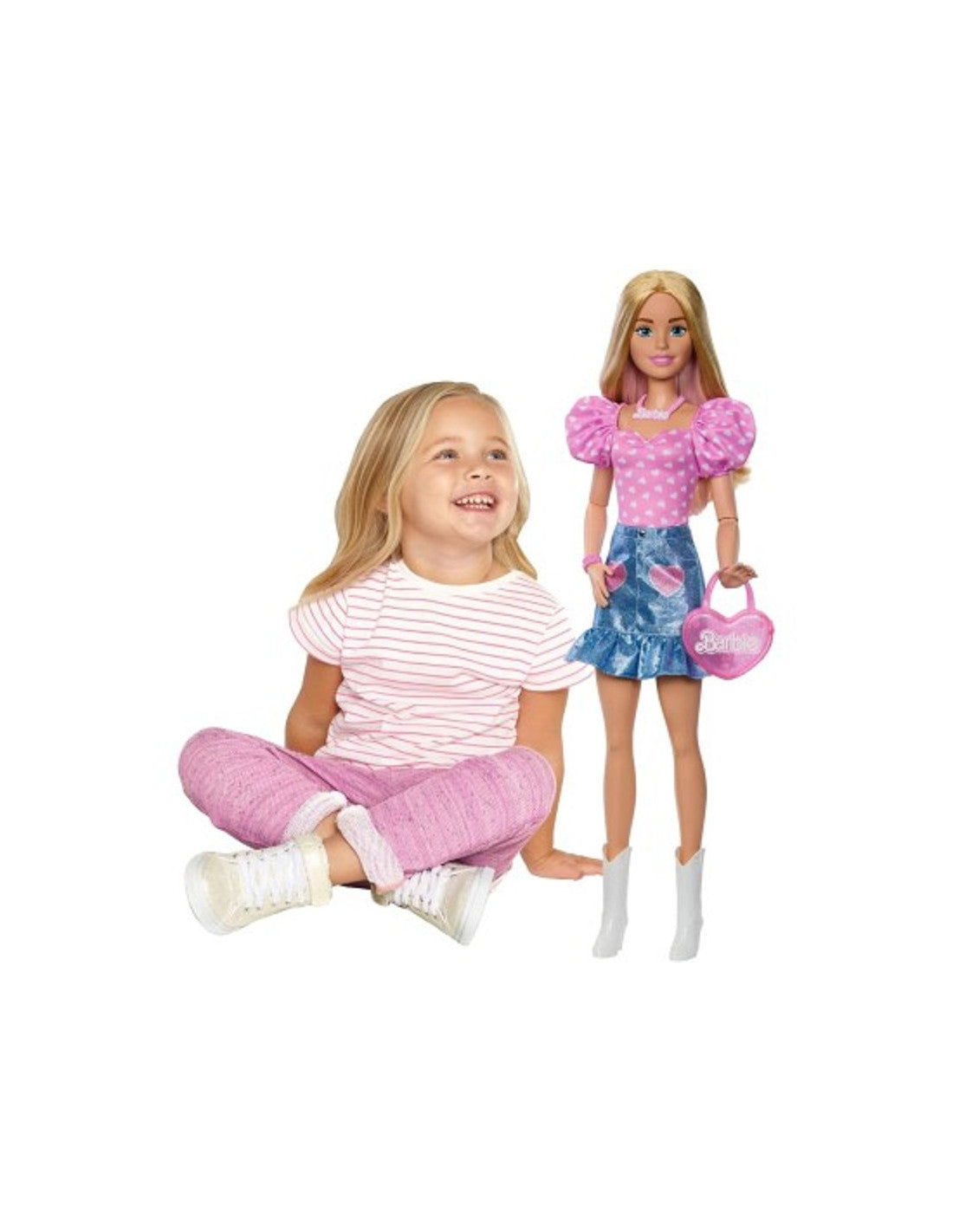 باربي دمية عصرية بلون اشقر 71 سم دمى الشخصيات Barbie