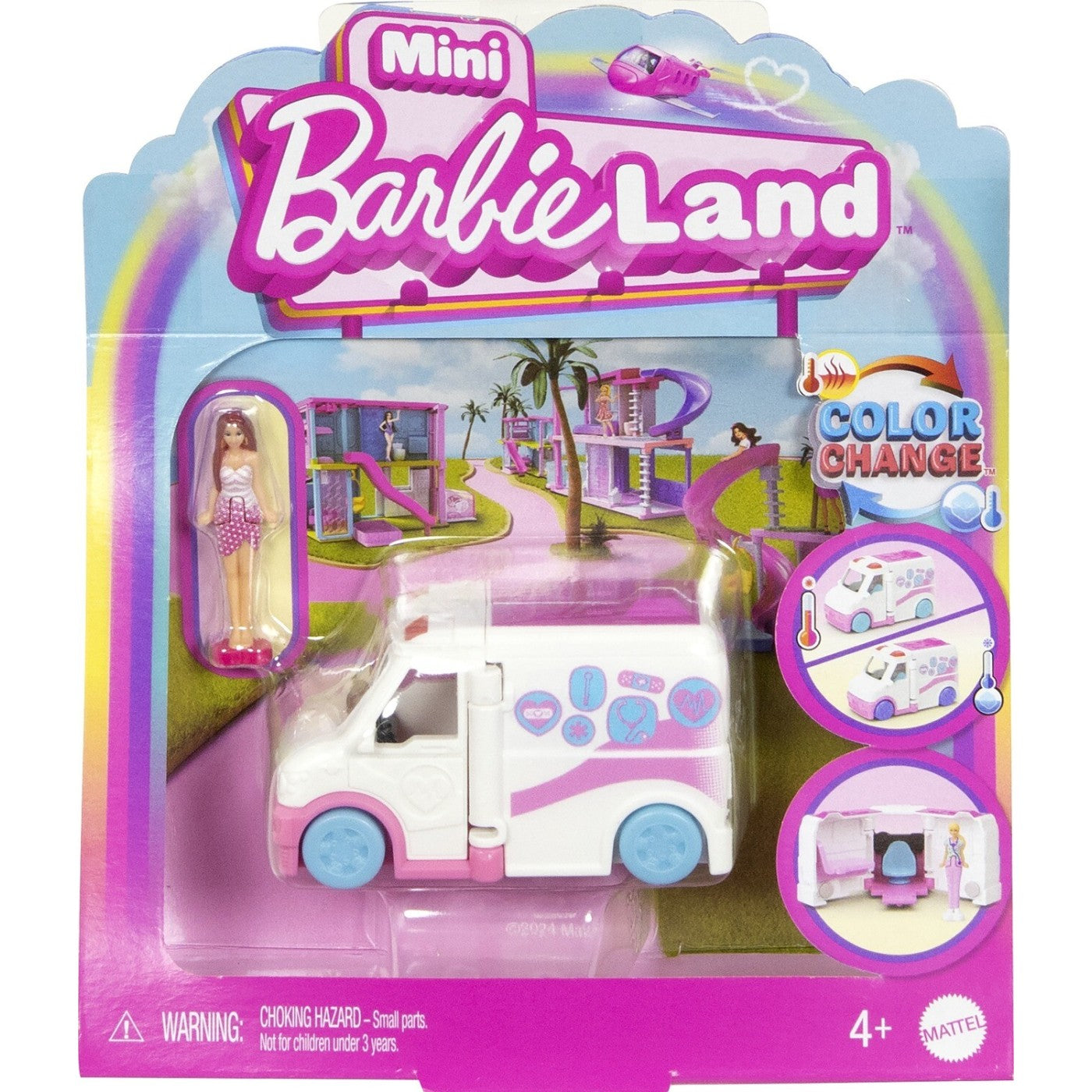 باربي مركبة العيادة الصغيرة المركبات المتنوعه Barbie