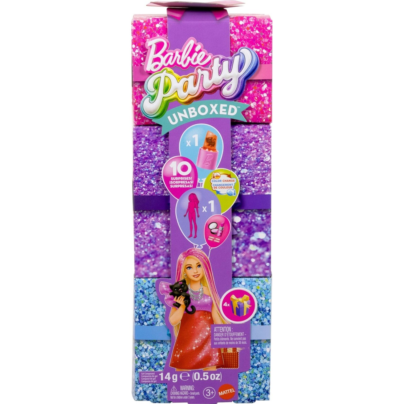 باربي دمية سوبرايز بارتي انبوكسد دمية مع اكسسوارات Barbie