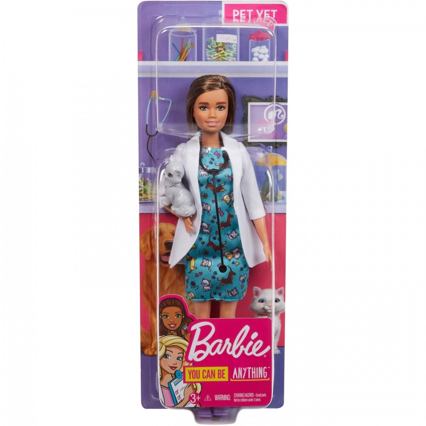 باربي دمية الدكتورة البيطرية دمى الشخصيات Barbie
