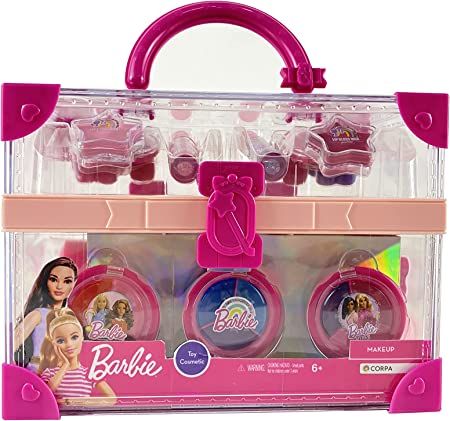 باربي صندوق مستحضرات تجميل المكياج والتجميل Barbie