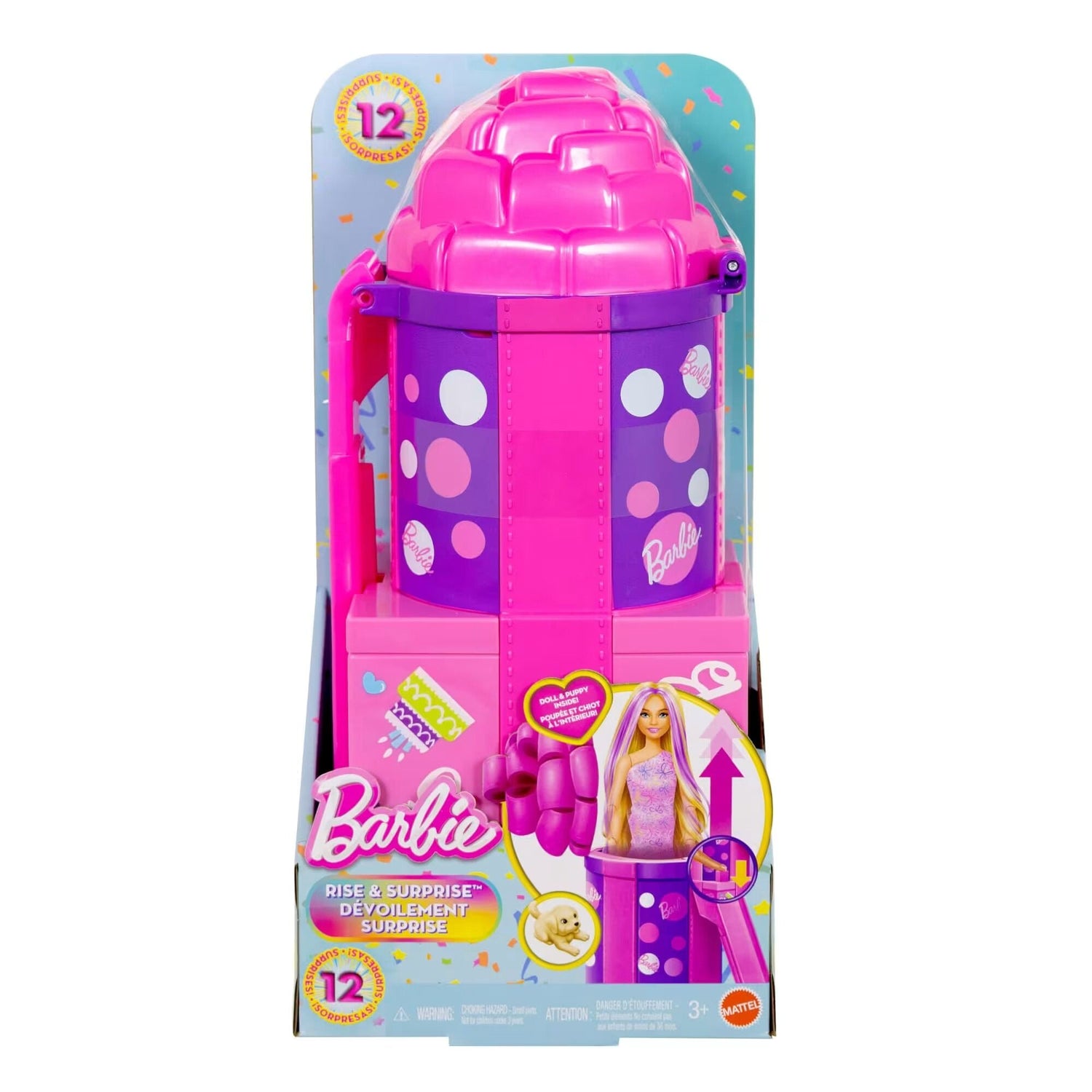 باربي دمية بارتي رايز آند سربرايز دمية مع اكسسوارات Barbie