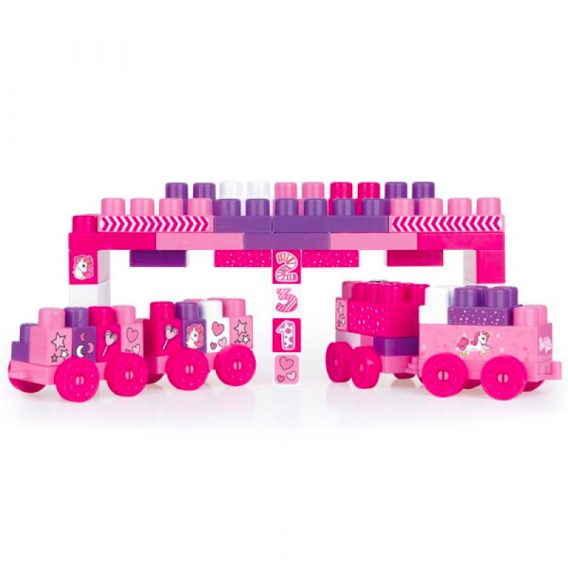 دولو مكعبات يونيكورن الكبيرة 50 قطعة المكعبات الكبيرة Dolu