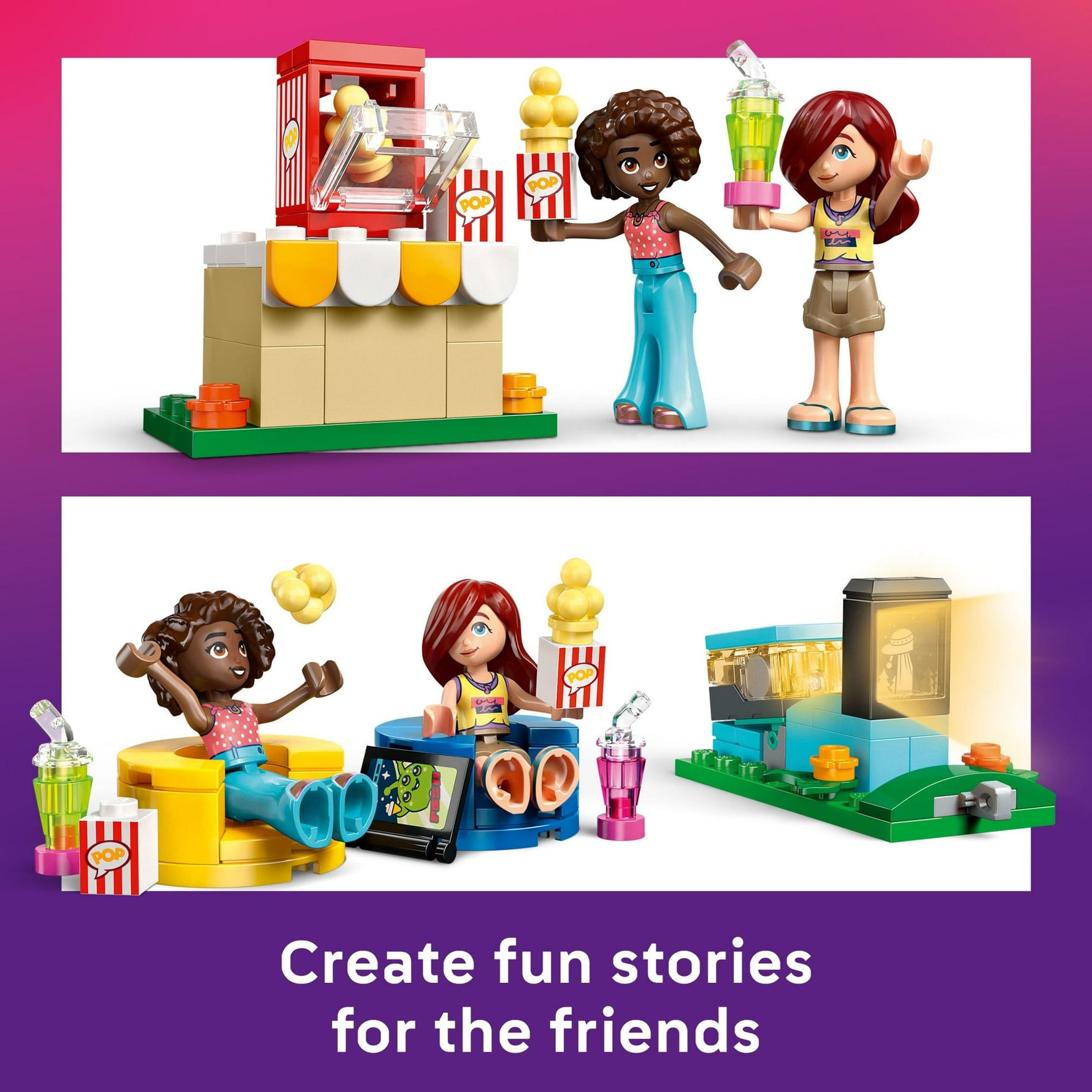 ليجو 42642 فريندز فيلم ليلة الصداقة مكعبات التركيب LEGO