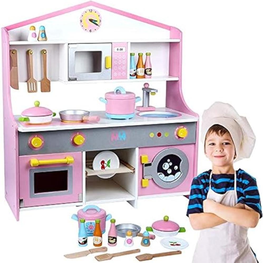 لعبة المطبخ والطهي الخشبي ألعاب المطابخ LOCAL