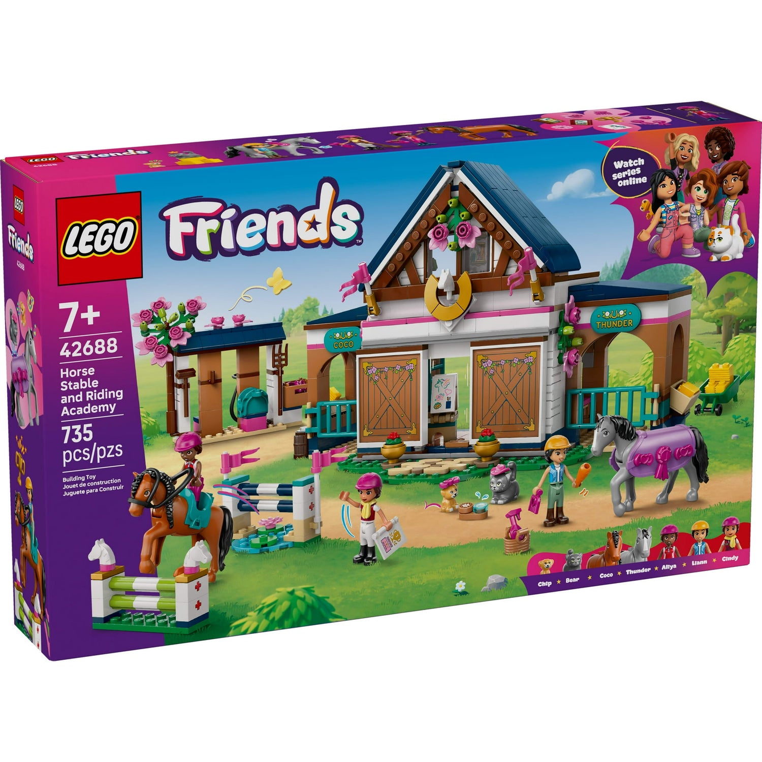 ليجو 42688 فريندز اسطبل الخيول مكعبات التركيب LEGO