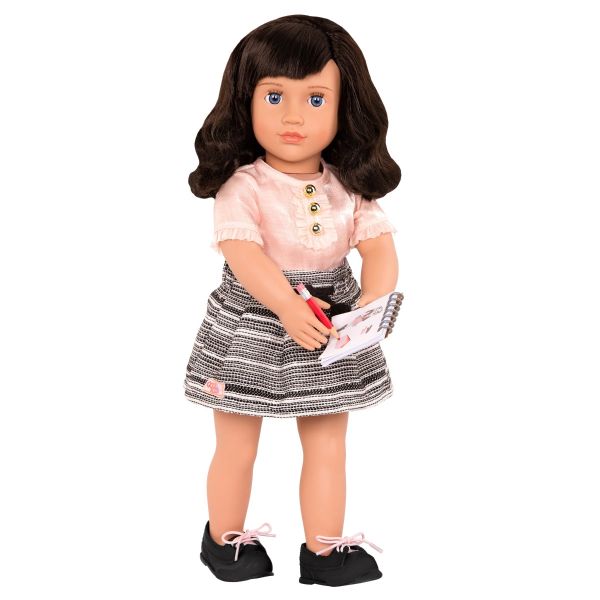 اور جينيريشن عروسة أوليندا مصممة الأزياء دمية مع اكسسوارات Our Generation