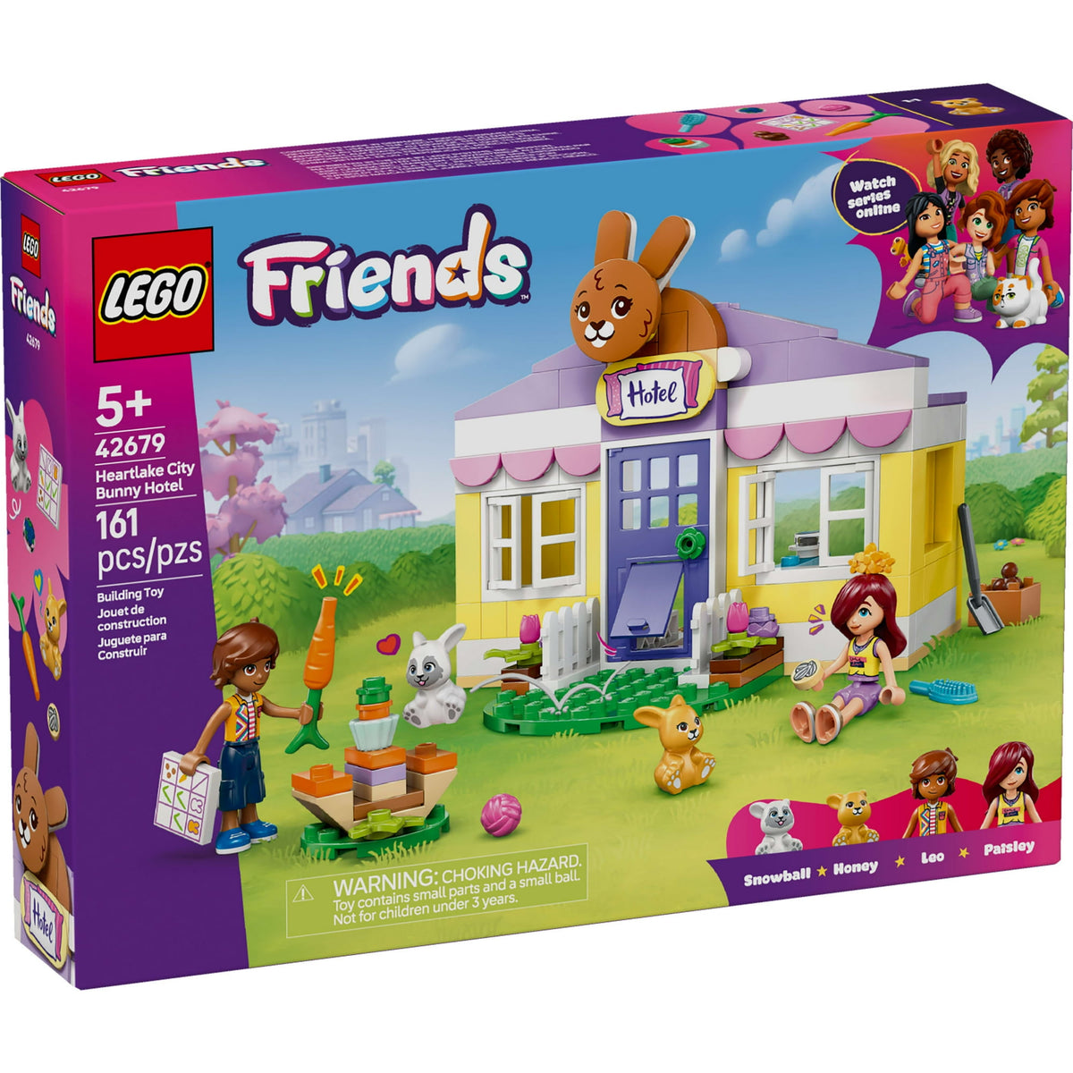 ليجو 42679 فريندز فندق أرنب مدينة هارت ليك مكعبات التركيب LEGO