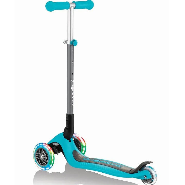 غلوبر سكوتر بريمو 3 عجلات أزرق مخضر سكوتر 3 عجلات GLOBBER