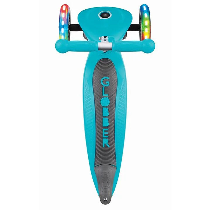 غلوبر سكوتر بريمو 3 عجلات أزرق مخضر سكوتر 3 عجلات GLOBBER