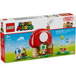 ليجو 72041 سوبر ماريو حفلة منزل الضفدع مكعبات التركيب LEGO