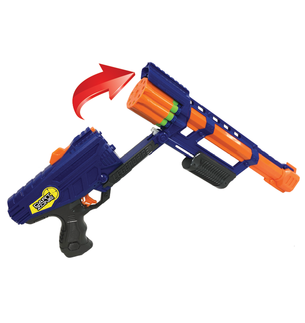 دارت زون مسدس ليجيند فاير باورشوت الناسف مسدسات مطاطية Dart-Zone