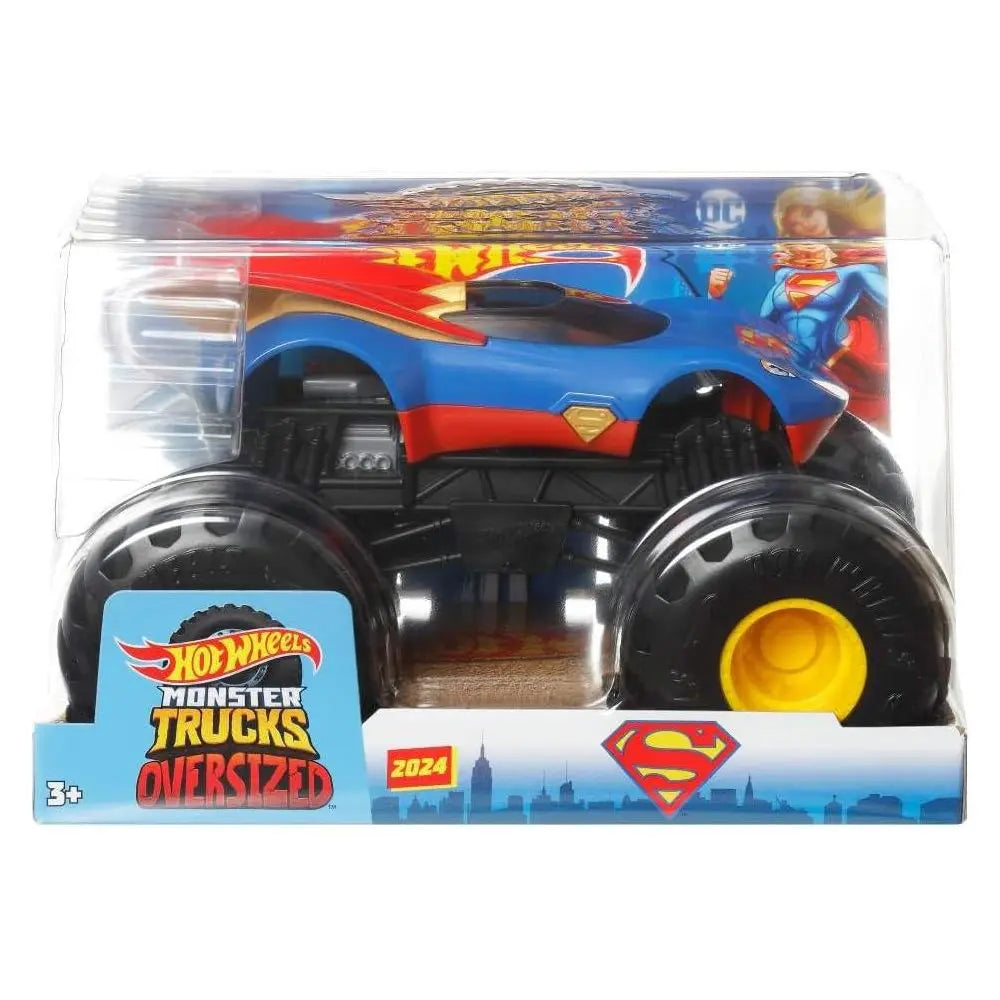 هوت ويلز شاحنات الوحش سوبرمان مركبات الأطفال HotWheels