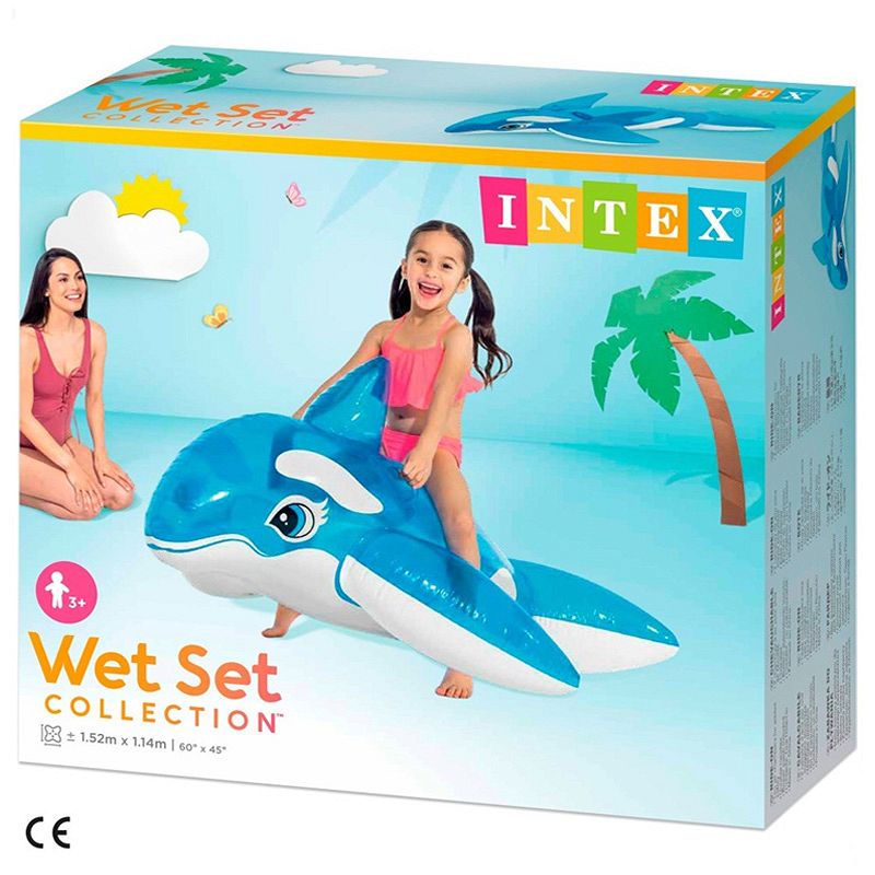 انتكس عوامة سباحه الحوت عوامات ومراتب Intex