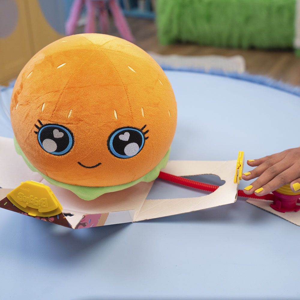 بيجيز دمية برجر قابلة للنفخ الالعاب القطنية Biggies