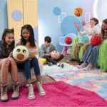 بيجيز دمية برجر قابلة للنفخ الالعاب القطنية Biggies