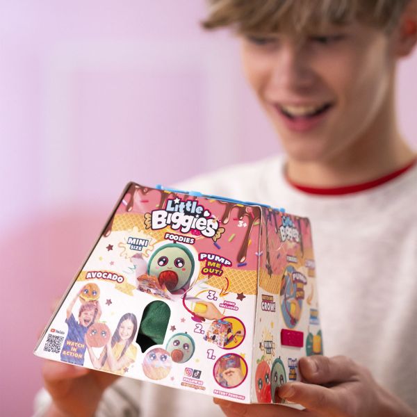 بيجيز دمية آيس كريم قابلة للنفخ الالعاب القطنية Biggies