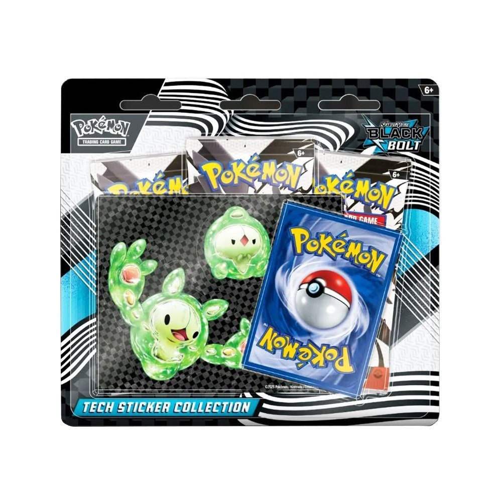 بوكيمون سكارليت وفيوليت بلاك فولت ستيكر العاب البطاقات Pokemon