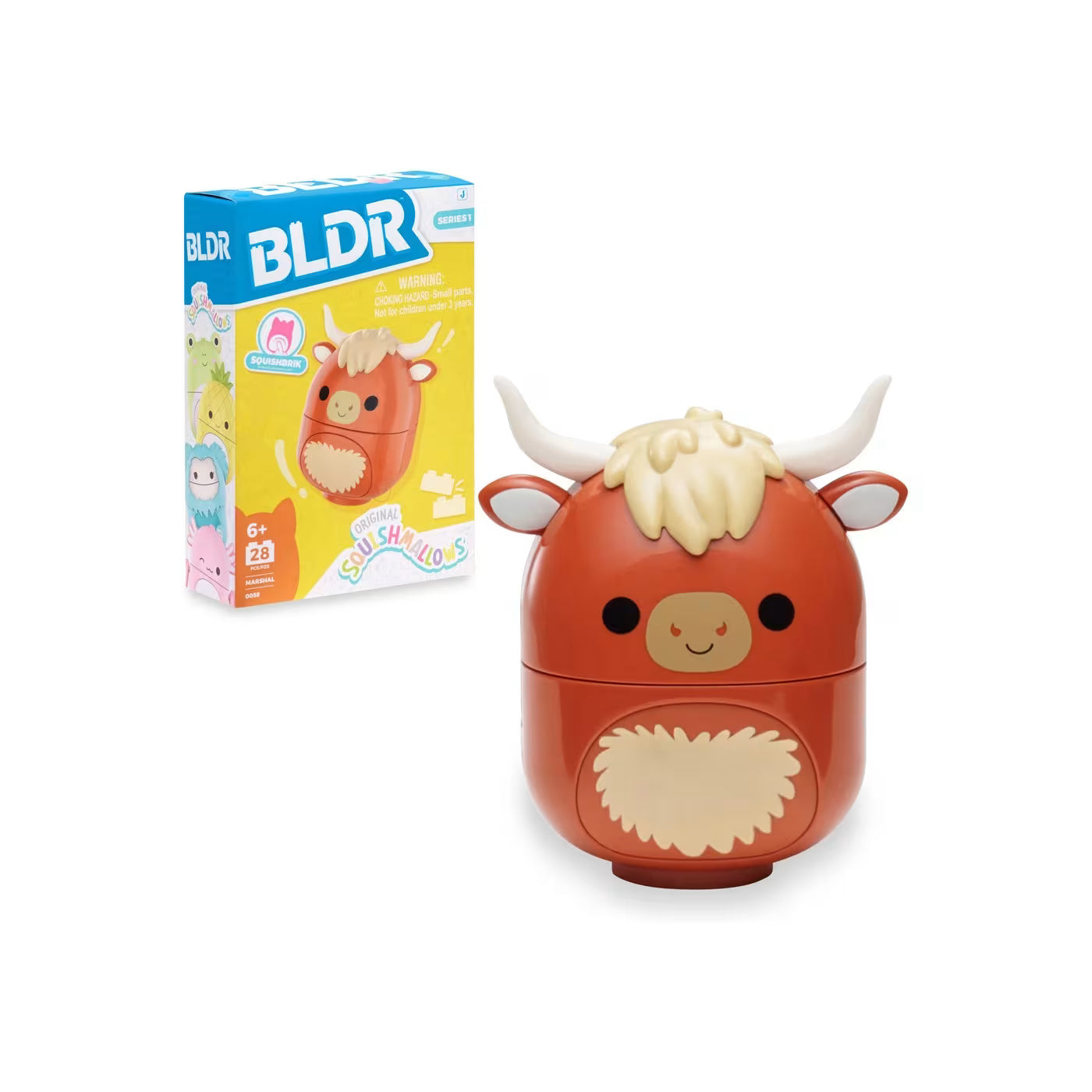 بيلدر مكعبات سكويشمالوز البقرة