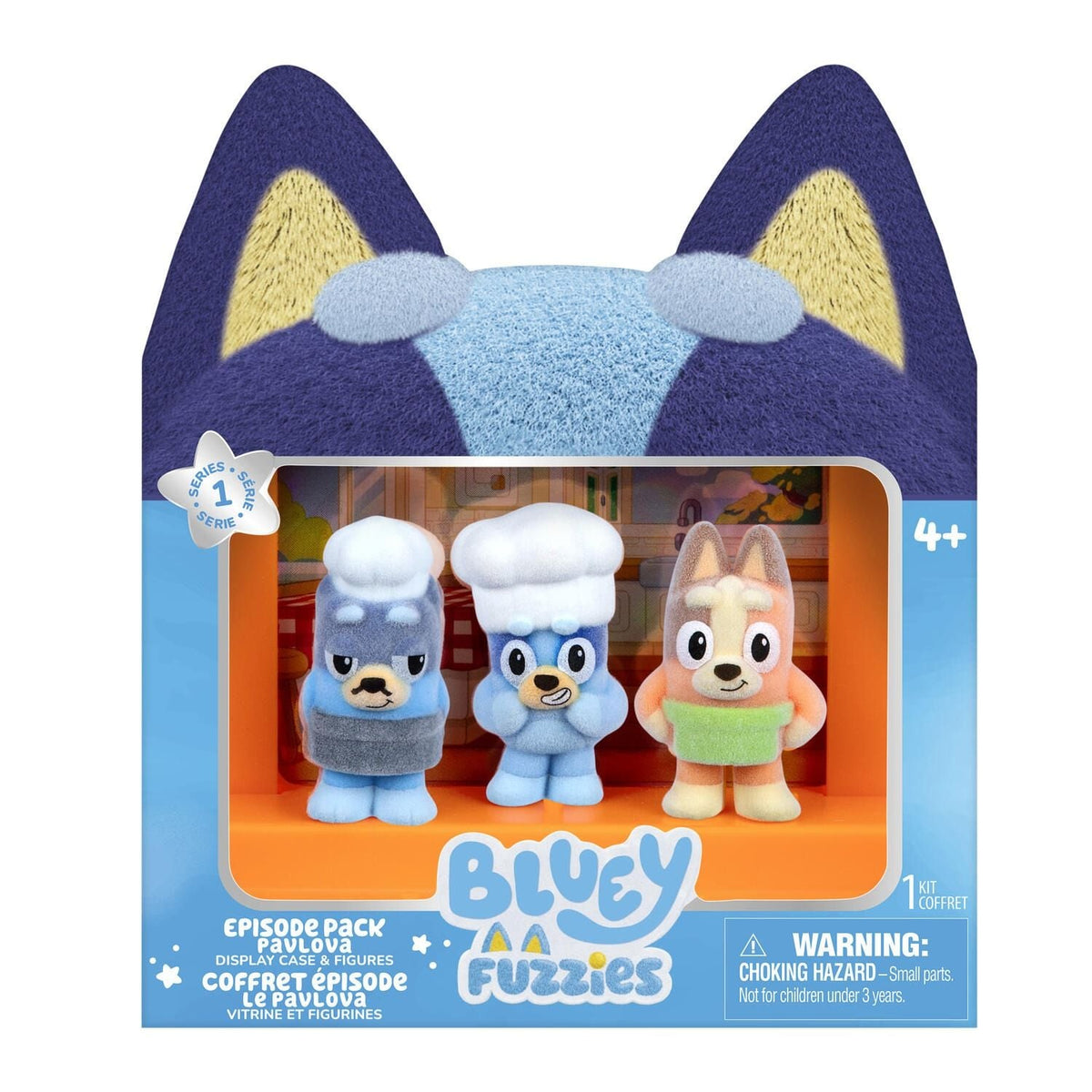بلوي مجسم حلقات الفوزيز شخصيات كرتونية Bluey