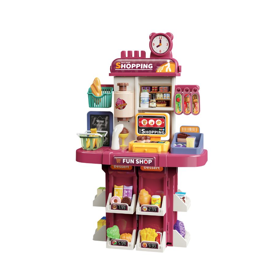 لعبة طقم سوبر ماركت 47 قطعة LOCAL