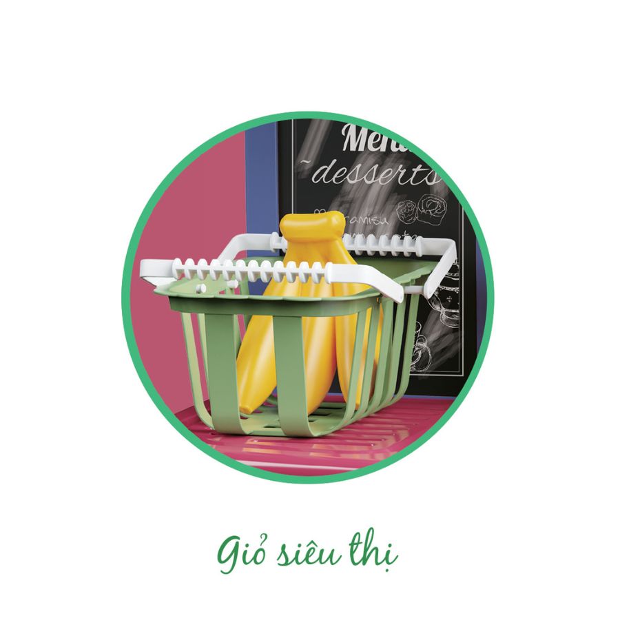 لعبة طقم سوبر ماركت 47 قطعة LOCAL