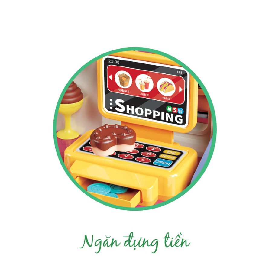 لعبة طقم سوبر ماركت 47 قطعة LOCAL