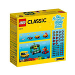ليجو كلاسيك مجموعة لعبة بناء قطع وعجلات 653 قطعة مكعبات التركيب LEGO