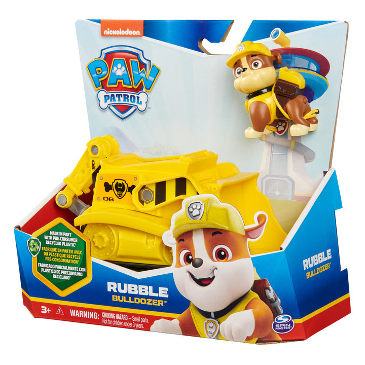 باو باترول لعبة جرافة رابل مع مجسم رابل المركبات المتنوعه Paw Patrol
