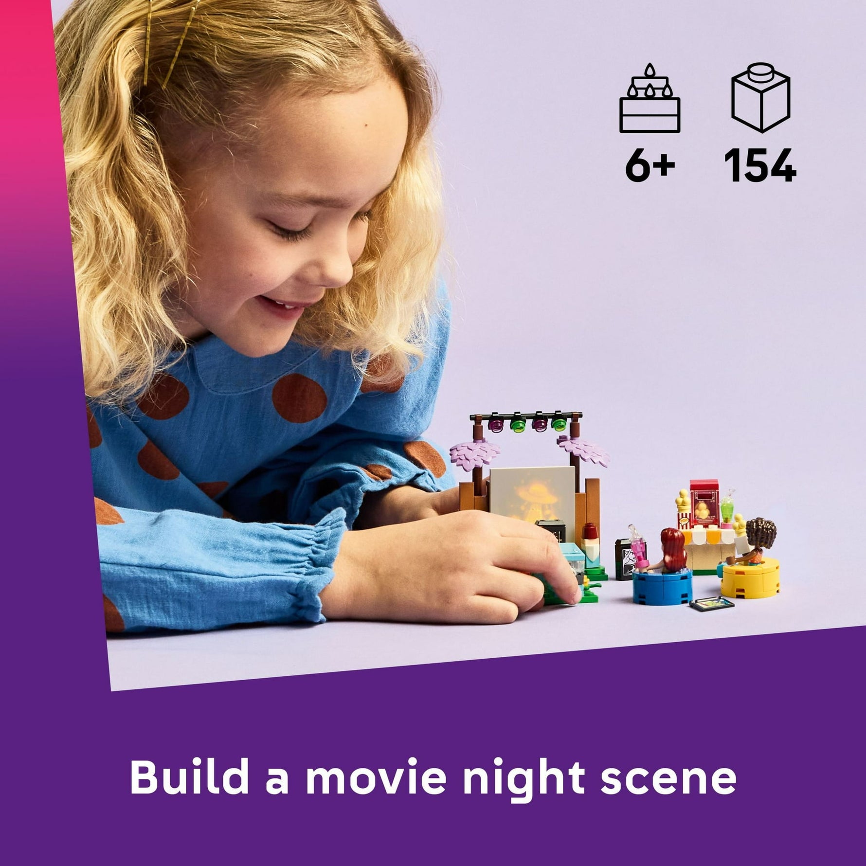 ليجو 42642 فريندز فيلم ليلة الصداقة مكعبات التركيب LEGO