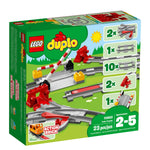 ليجو 10882 دبلو مسار القطار مكعبات التركيب LEGO