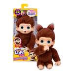 ليتل لايف بيتس ماي بيبي مونكي مينيز تشيكي تشيري الالعاب القطنية Little Live Pets