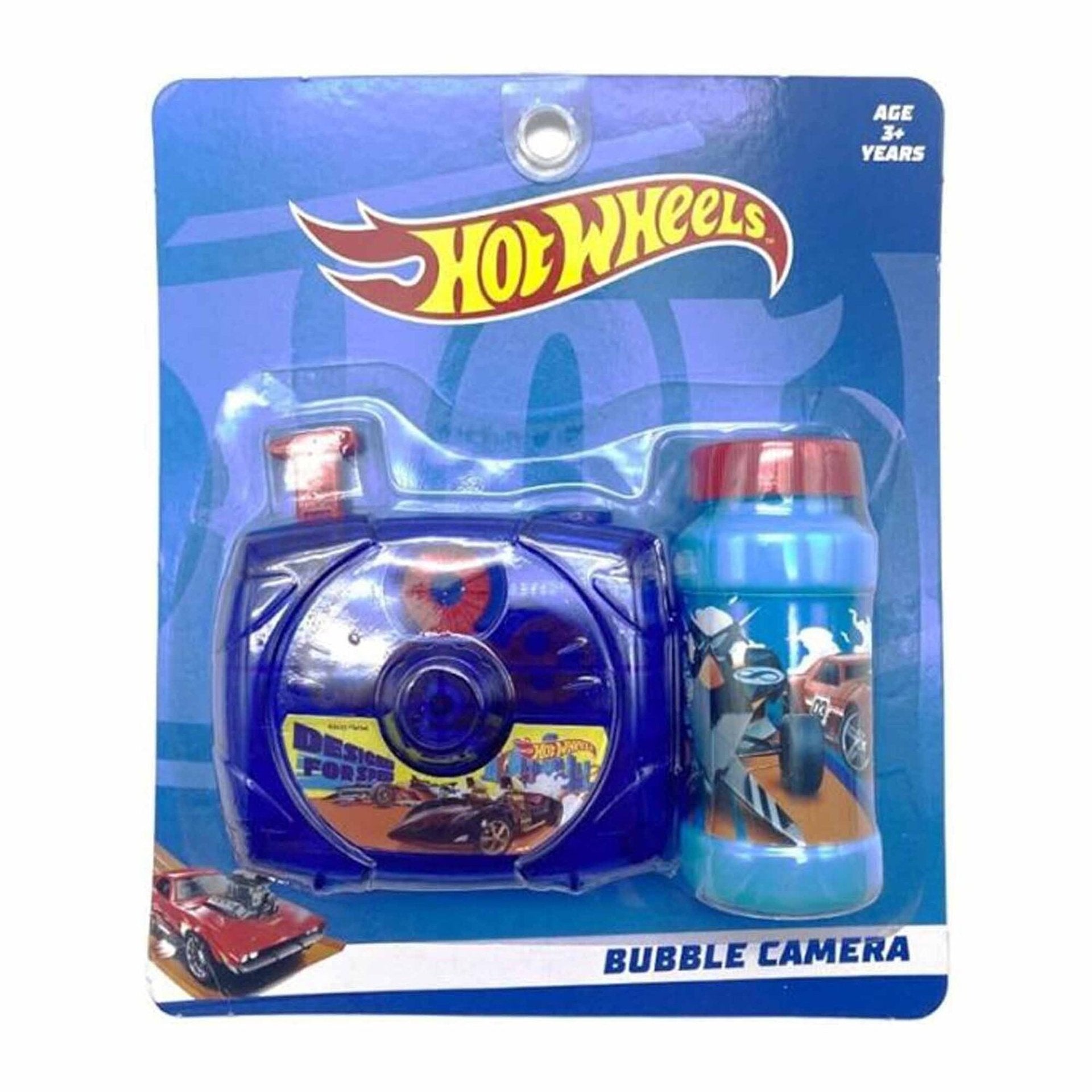 هوت ويلز كاميرا فقاعة الصابون فقاعات الماء والصابون HotWheels