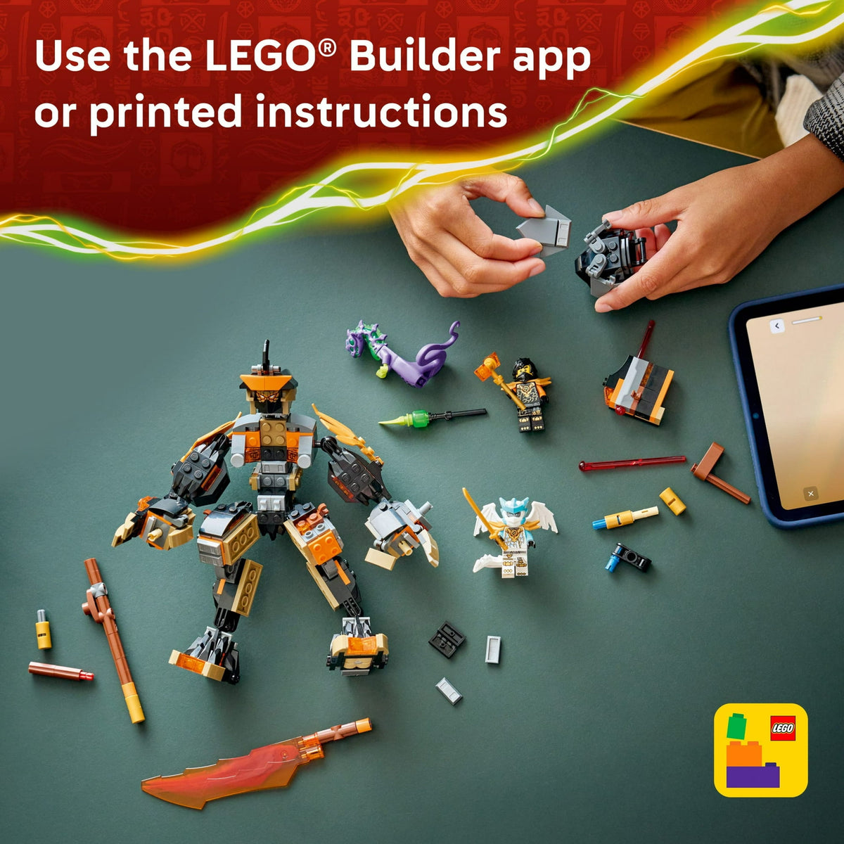 ليجو 71854 نينجاغو ميشن ميك دراغون مكعبات التركيب LEGO
