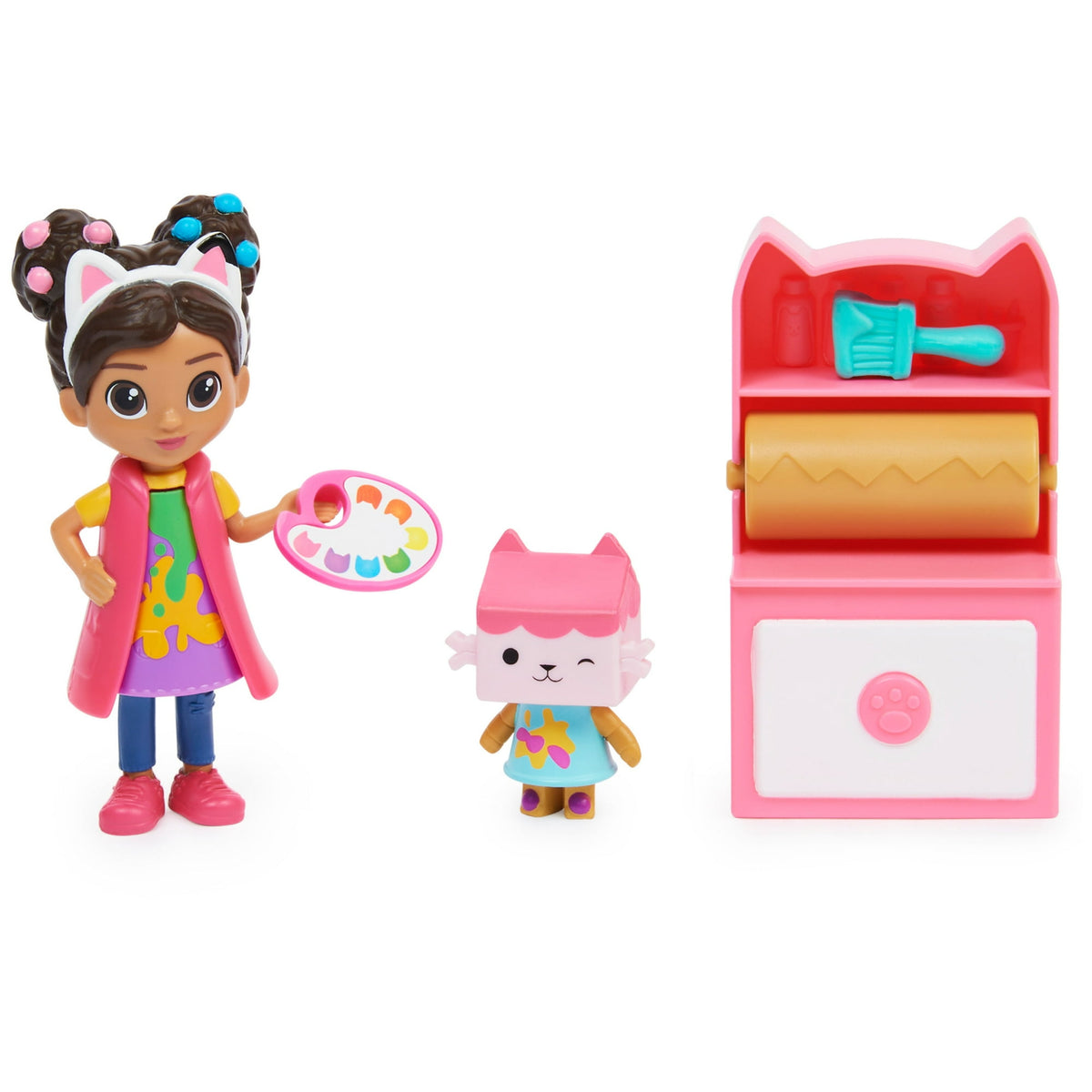 غابي دول هاوس استديو الفن دمية مع اكسسوارات Gabby Dollhouse
