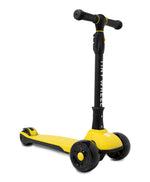 تايني ويل سكوتر أصفر و أسود 3 كفرات قابل للطي سكوتر 3 عجلات Tiny Wheel