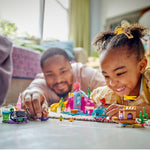 ليجو ديزني لعبة كريستال كافيرن لحورية البحر اريال مكعبات التركيب LEGO