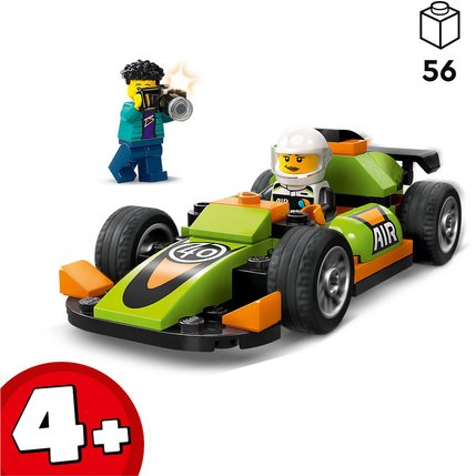 ليجو 60399 سيتي سيارة سباق سيتي جرين مكعبات التركيب LEGO