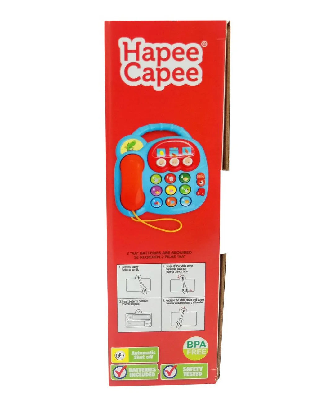 هابي كابي لعبة هاتف انشطة الحيوانات مواليد تفاعلي Hapee Capee