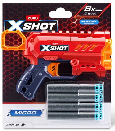 اكس شوت مسدس مايكرو بلاستر ألعاب الأكشن Zuru