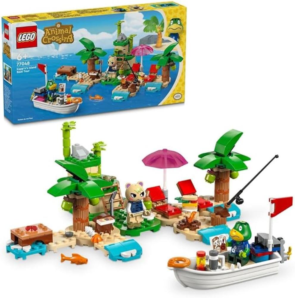 لبجو انيمال كروسينج لعبة مكعبات بناء كابنز ايلاند بوت تور مكعبات التركيب LEGO