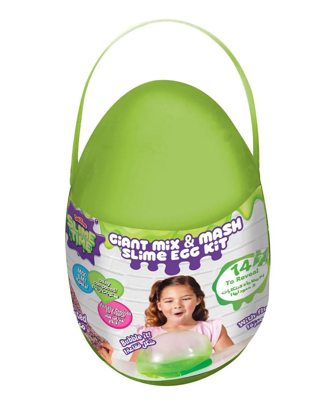 دوه تايم مجموعة بيض سلايم تايم العملاقة سلايم DohTime