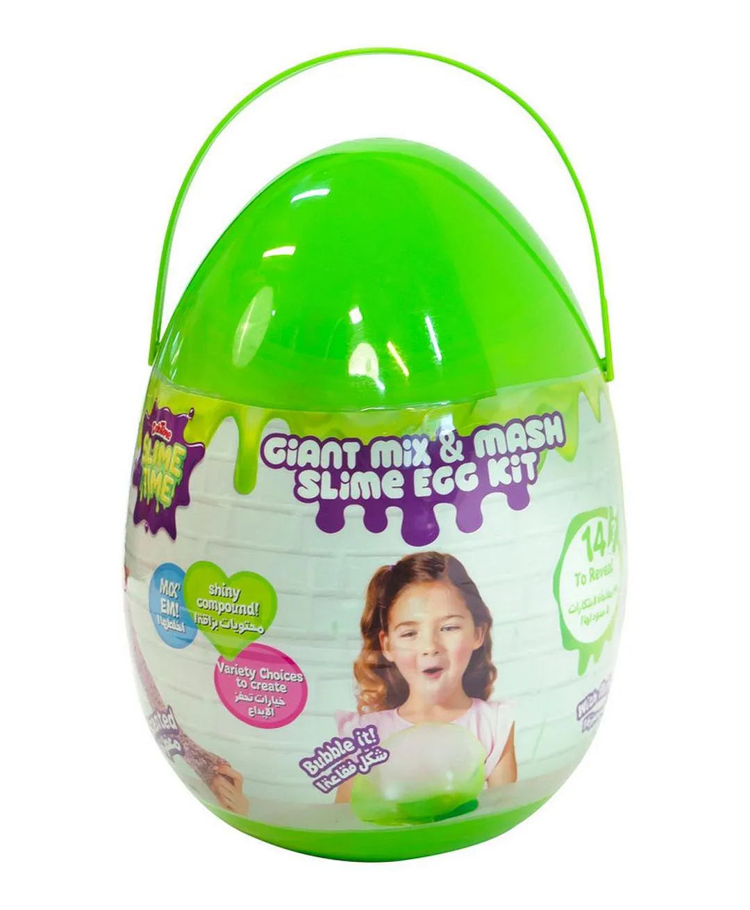 دوه تايم مجموعة بيض سلايم تايم العملاقة سلايم DohTime